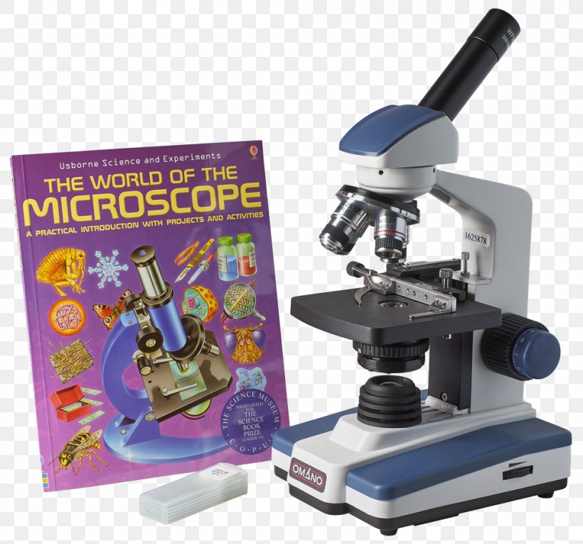 Optical Microscope Student Compound Microscope Gift Package JuniorScope The Ultimate Kids Microscope Microscopy, PNG, 1000x934px, Microscope, Bacteria, Cell, Diagram, Microscope Slides Download Free
