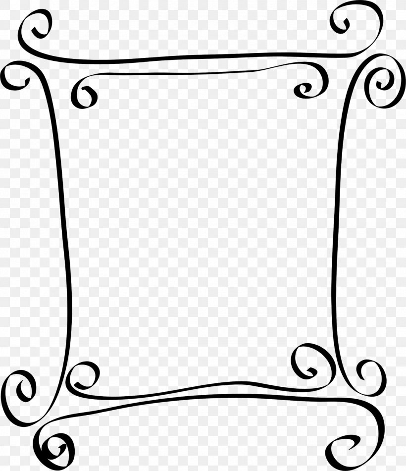 Picture Frames Drawing Clip Art, PNG, 1379x1600px, Picture Frames, Area, Art, Black And White, Document Download Free