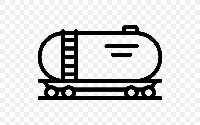 Rail Transport Train Petroleum Industry, PNG, 512x512px, Rail Transport, Area, Auto Part, Automotive Exterior, Black And White Download Free