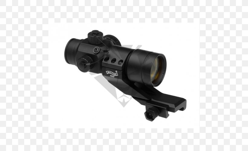 Reflector Sight Carl Walther GmbH Red Dot Sight Aimpoint AB, PNG, 500x500px, Reflector Sight, Aimpoint Ab, Airsoft, Carl Walther Gmbh, Firearm Download Free