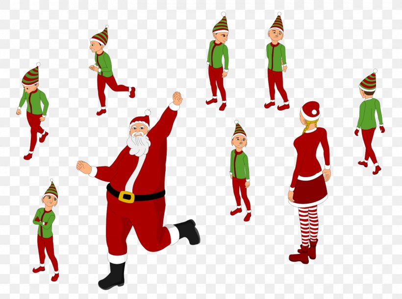 Santa Claus Christmas Ornament Christmas Elf Clip Art Illustration, PNG, 1500x1119px, Santa Claus, Christmas, Christmas Day, Christmas Elf, Christmas Ornament Download Free