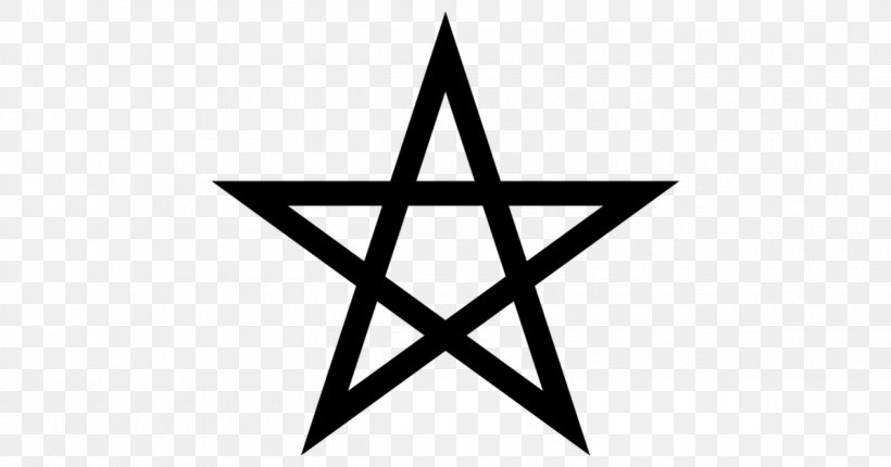 Early Middle Ages Pentagram Symbol Pentacle, PNG, 1200x630px, Middle Ages, Black And White, Early Middle Ages, Fivepointed Star, Horned God Download Free