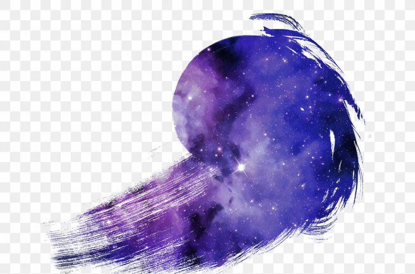 Watercolor Painting Download, PNG, 1100x726px, Watercolor Painting, Amethyst, Color, Designer, Galaxy Download Free