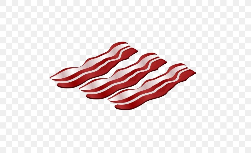 Bacon Food Clip Art, PNG, 500x500px, Bacon, Food, Frying, Ingredient, Meat Download Free