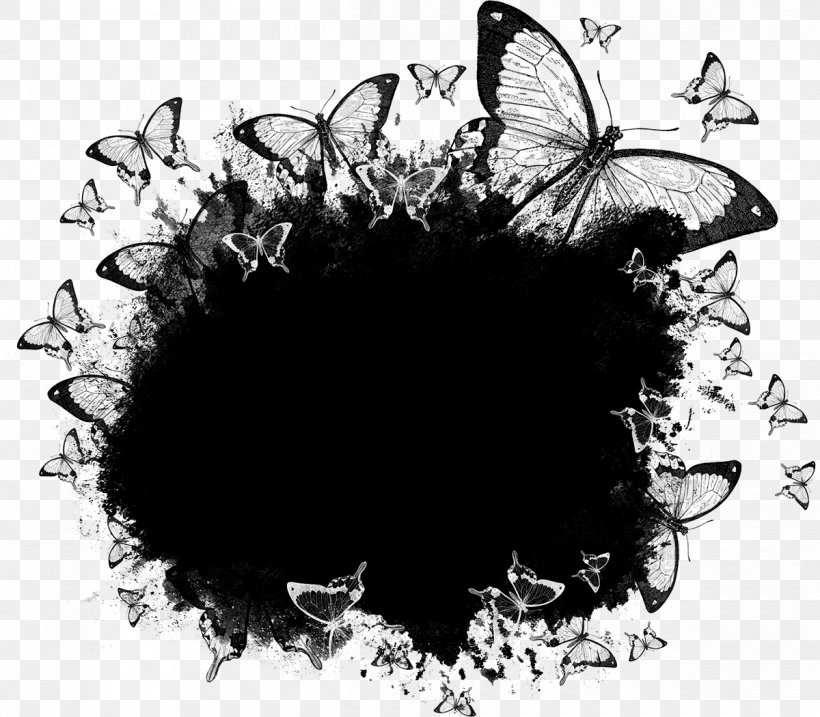 Computer Software Clip Art, PNG, 1200x1050px, Computer Software, Arthropod, Black, Black And White, Butterfly Download Free