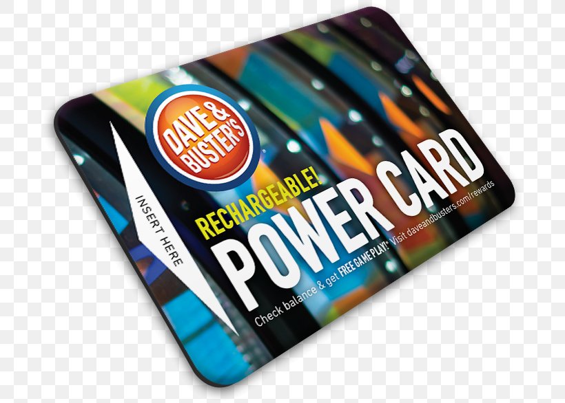 Dave & Buster's Credit Card Video Game Amusement Arcade, PNG, 700x586px, Credit Card, Advertising, Amusement Arcade, Arcade Game, Brand Download Free