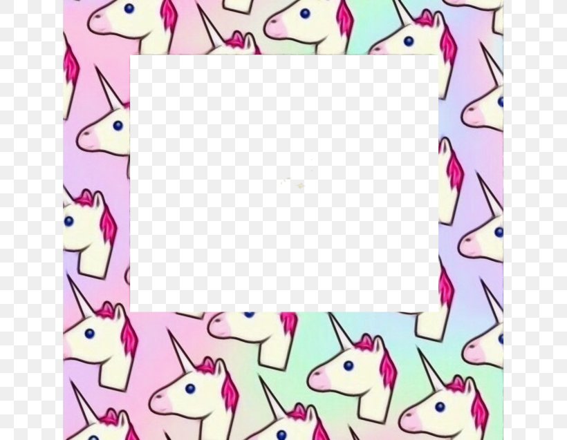cute frame frame png 700x637px unicorn cartoon dab drawing interior design download free