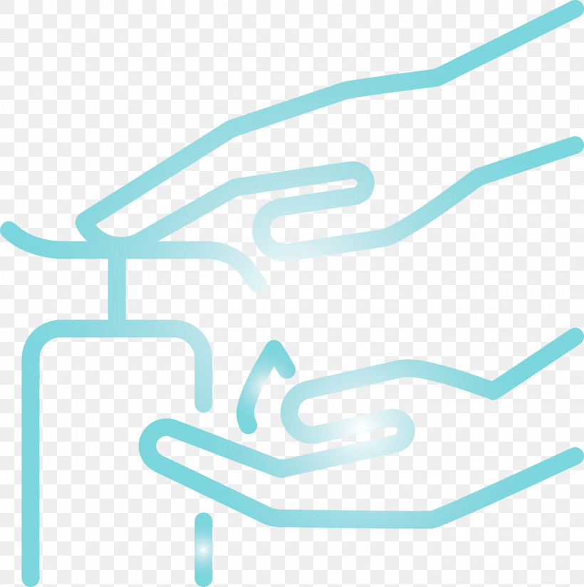 Line Aqua, PNG, 2985x3000px, Corona Virus Disease, Aqua, Cleaning Hand, Line, Paint Download Free