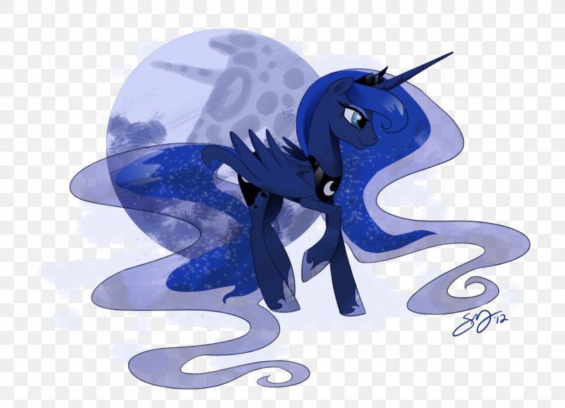 Princess Luna My Little Pony: Friendship Is Magic Fandom Princess Celestia Rainbow Dash, PNG, 1300x939px, Princess Luna, Animal Figure, Blue, Character, Cobalt Blue Download Free