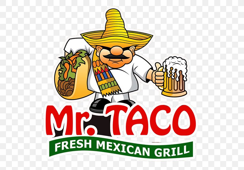 Mexican Cuisine Mr Taco Clip Art Logo, PNG, 601x570px, Mexican Cuisine, Area, Artwork, California, Cuisine Download Free