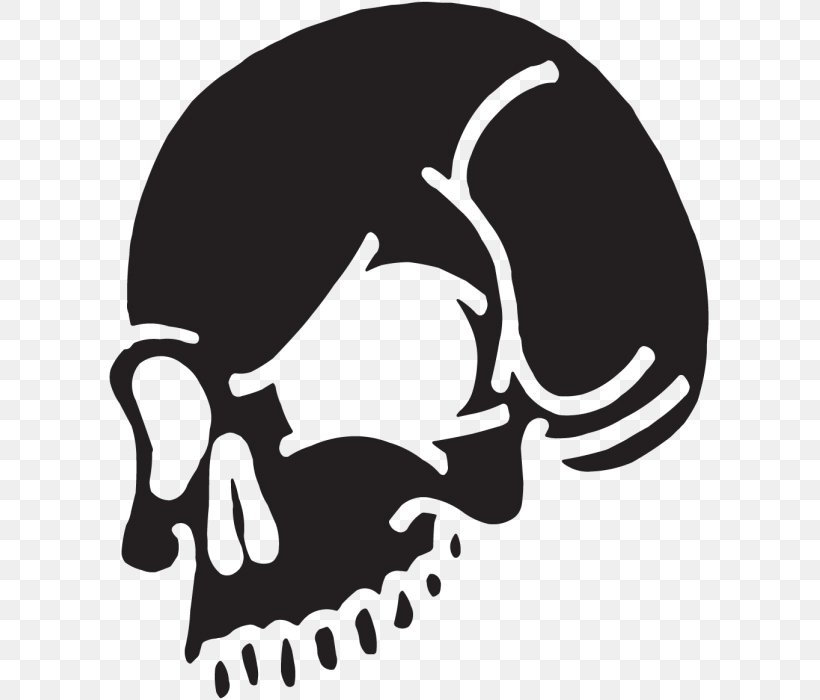 Sticker Skull And Crossbones Adhesive Clip Art, PNG, 601x700px, Sticker, Adhesive, Black, Black And White, Bone Download Free