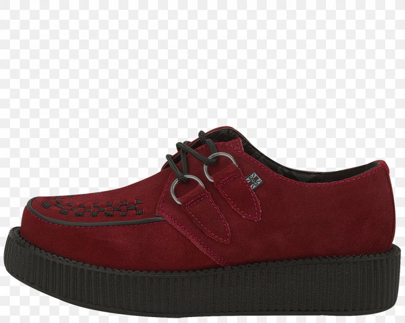 Brothel Creeper Shoe T.U.K. Red Suede Viva Low Creeper T.U.K. Red Suede Viva Low Creeper, PNG, 1096x876px, Brothel Creeper, Black, Brand, Brothel, Burgundy Download Free