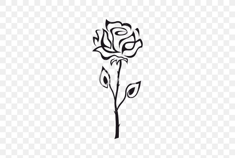 Rose Clip Art, PNG, 550x550px, Rose, Black, Black And White, Black Rose, Branch Download Free