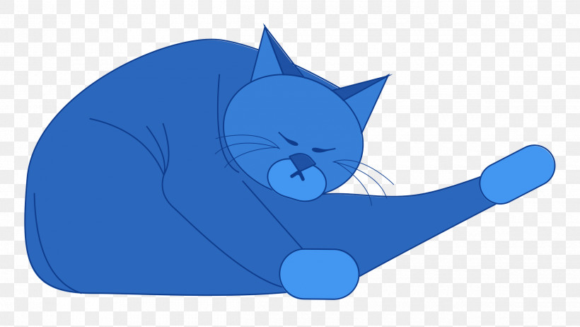 Cat Kitten Cat-like Small Whiskers, PNG, 2500x1411px, Cat, Cartoon, Catlike, Cobalt Blue, Kitten Download Free