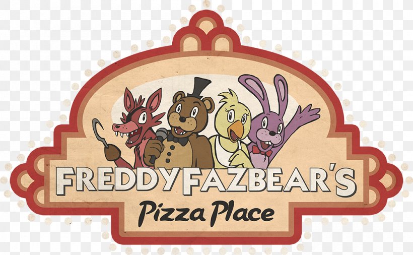 Freddy Fazbear's Pizzeria Simulator Pizza Five Nights At Freddy's 2 Ultimate Custom Night, PNG, 1000x618px, Pizza, Brand, Cartoon, Christmas Decoration, Christmas Ornament Download Free