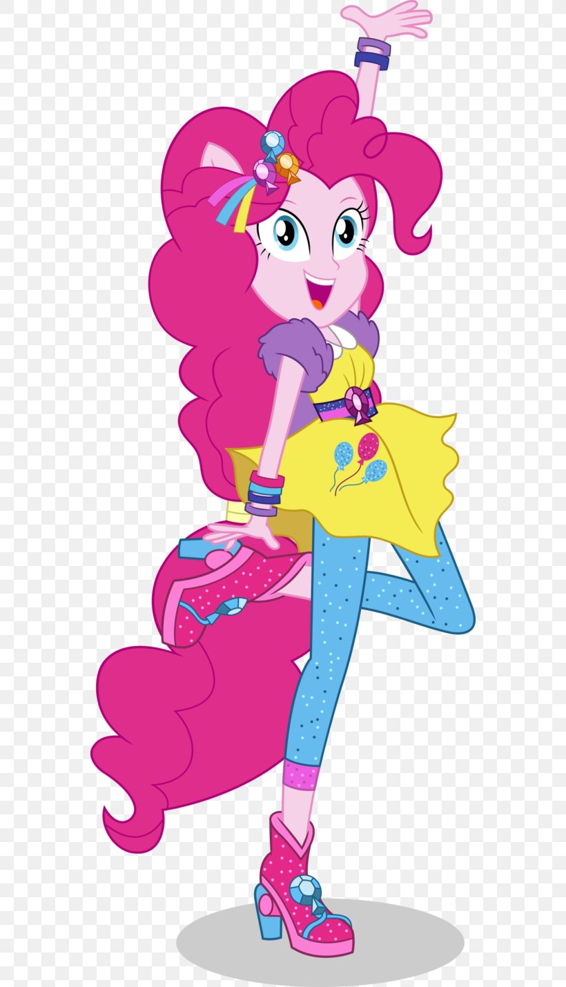 Pinkie Pie My Little Pony: Equestria Girls Twilight Sparkle Clip Art, PNG, 558x1430px, Pinkie Pie, Art, Artwork, Cartoon, Clothing Download Free