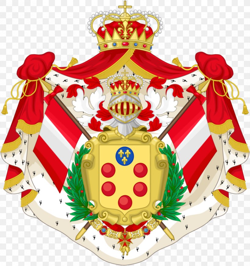 Grand Duchy Of Tuscany Florence House Of Medici Duchy Of Urbino, PNG, 865x923px, Grand Duchy Of Tuscany, Christmas Ornament, Coat Of Arms, Crest, Cuisine Download Free