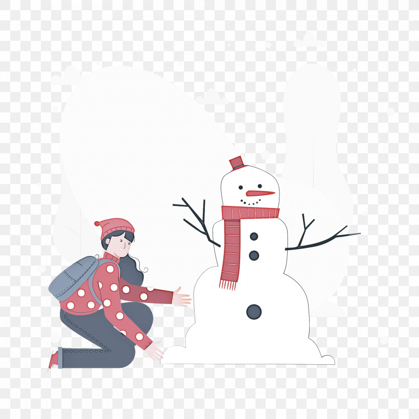 Winter, PNG, 2000x2000px, Winter, Cartoon, Character, Child Art, Computer Download Free