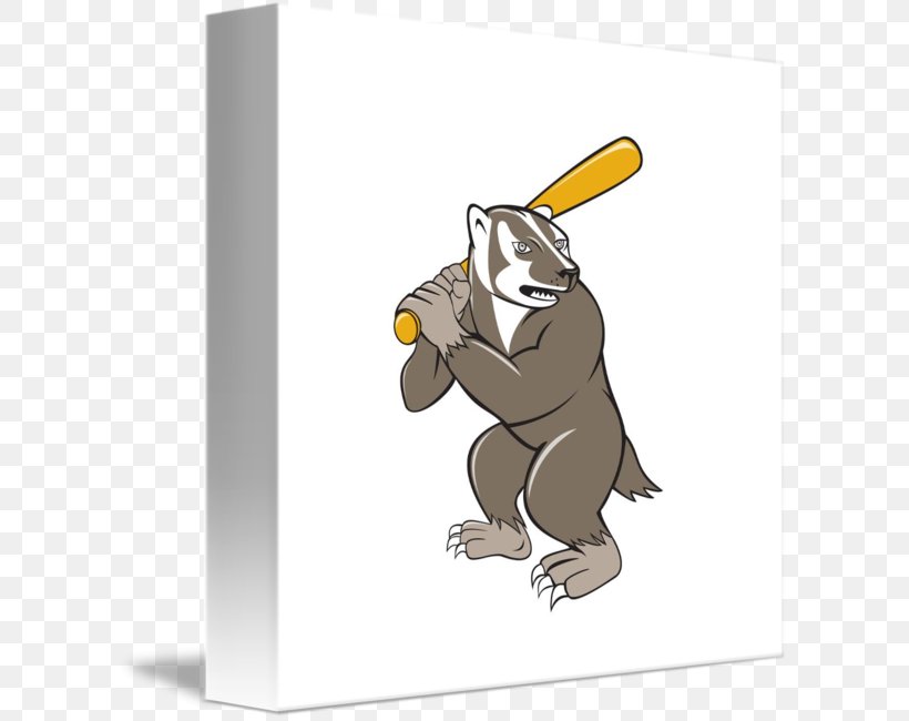 Wisconsin Badgers Baseball European Pine Marten, PNG, 606x650px, Wisconsin Badgers Baseball, Badger, Baseball, Batting, Bear Download Free