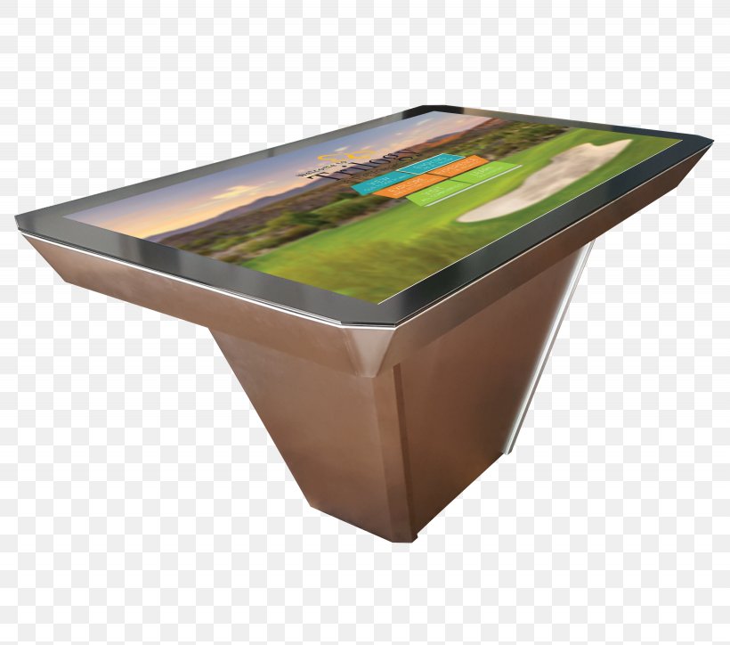 Coffee Tables Multi-touch Wood Interactivity, PNG, 3485x3079px, Table, Acrylic Paint, Coffee Tables, Computer Software, Display Device Download Free
