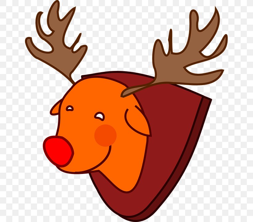 Rudolph Reindeer Santa Claus Clip Art, PNG, 657x720px, Rudolph, Antler, Chicken, Christmas, Deer Download Free