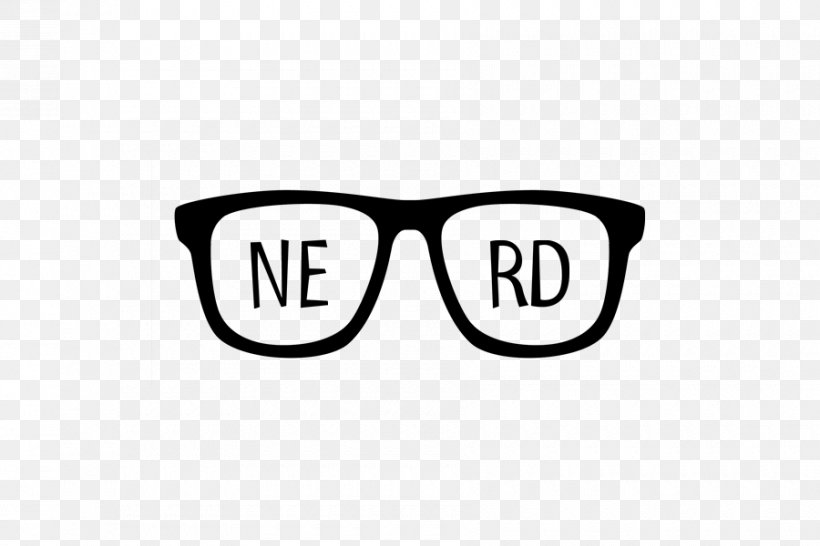 Nerd Logo Glasses Geek, PNG, 900x600px, Nerd, Area, Black And White, Brand, Community Download Free