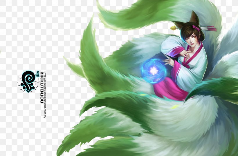 League Of Legends China Ahri Chinese Art, PNG, 1092x717px, Watercolor, Cartoon, Flower, Frame, Heart Download Free