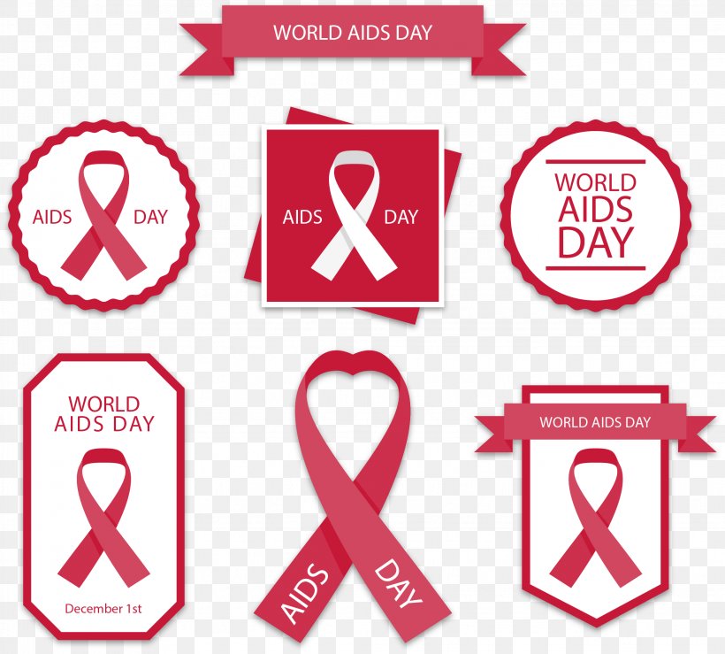 Logo World AIDS Day Red Ribbon, PNG, 2246x2026px, Logo, Aids, Area, Brand, Communication Download Free
