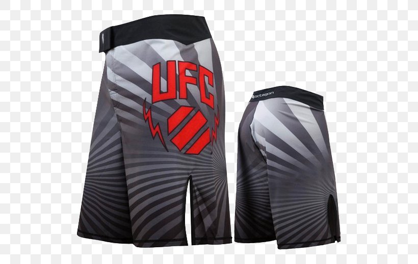 Shorts Ultimate Fighting Championship Sportswear Clothing Trunks, PNG, 519x519px, Shorts, Active Shorts, Bad Boy, Brand, Clothing Download Free