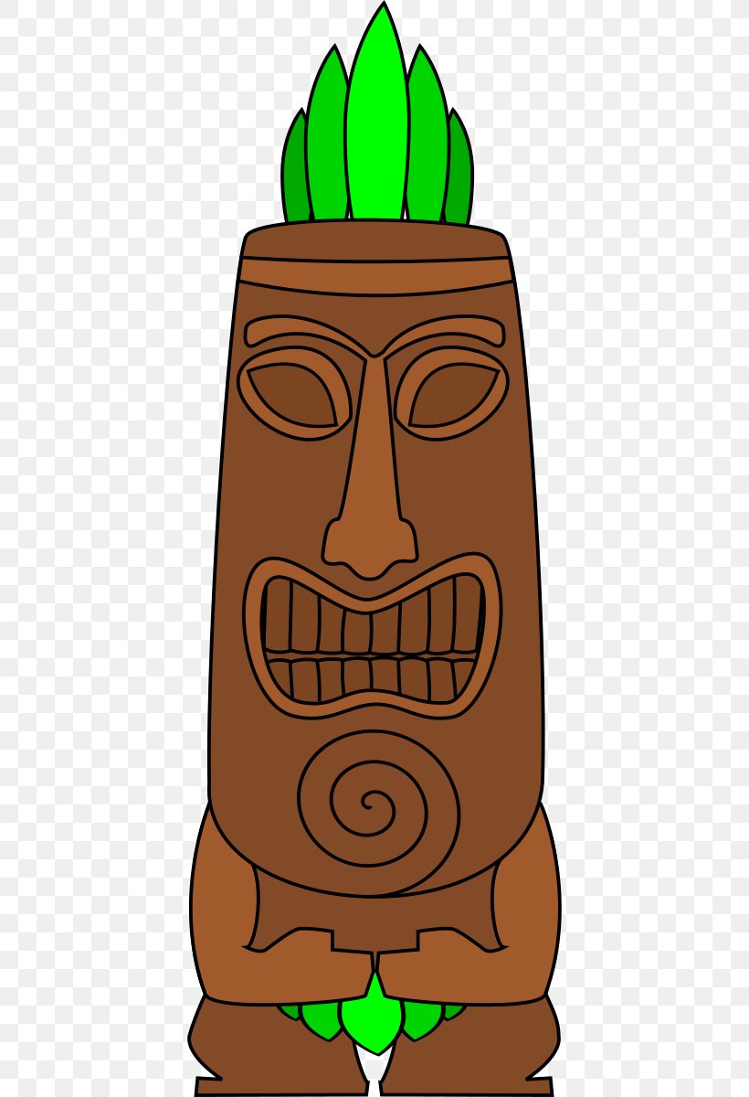 Tiki Culture Polynesia Clip Art, PNG, 410x1200px, Tiki Culture, Art, Facebook, Fictional Character, Finger Download Free