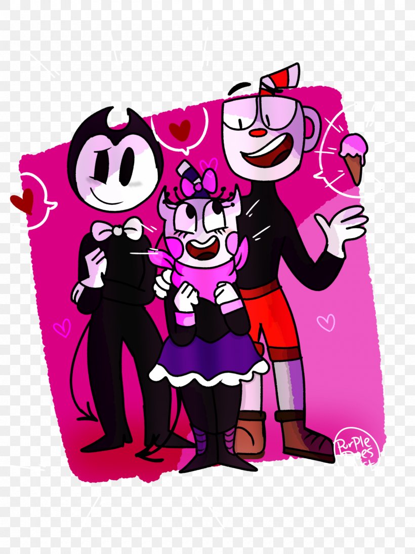 Bendy And The Ink Machine Cuphead TheMeatly Games, PNG, 1280x1707px, Bendy And The Ink Machine, Art, Cartoon, Child, Cuphead Download Free