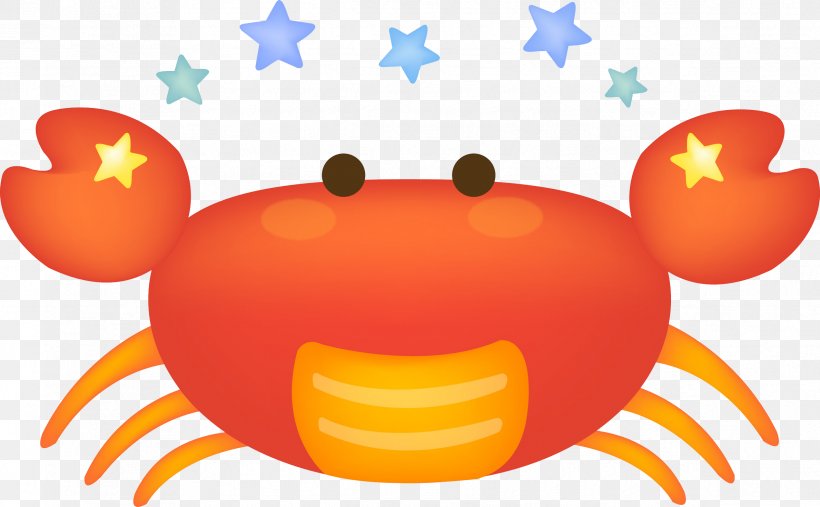 Crab Clip Art, PNG, 2377x1470px, Crab, Animation, Cartoon, Jpeg Network Graphics, Orange Download Free