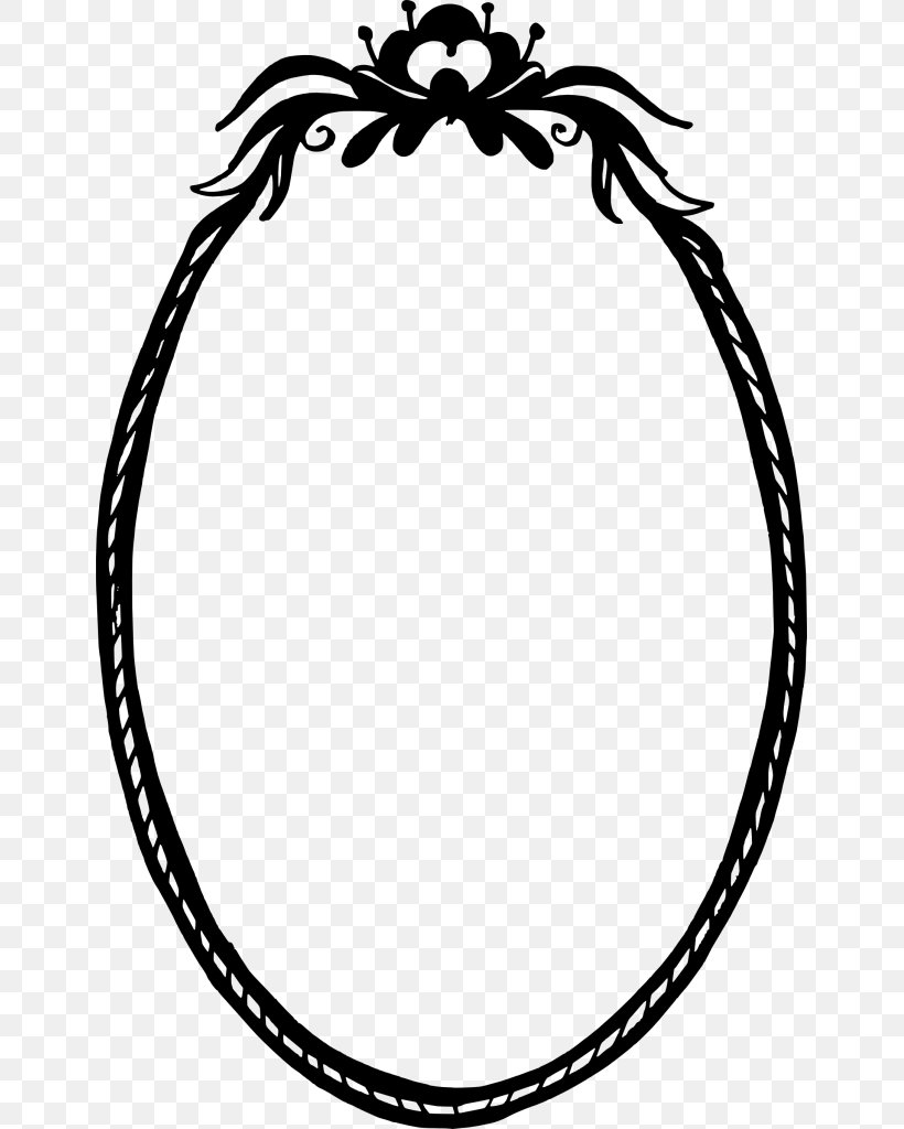 Picture Frames Clip Art, PNG, 645x1024px, Picture Frames, Black And White, Body Jewelry, Header, Headgear Download Free