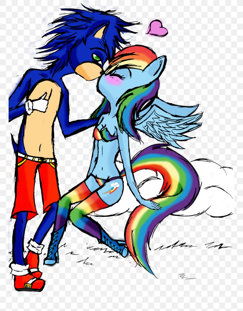 Rainbow Dash Sonic The Hedgehog Fluttershy Art Png 762x1048px