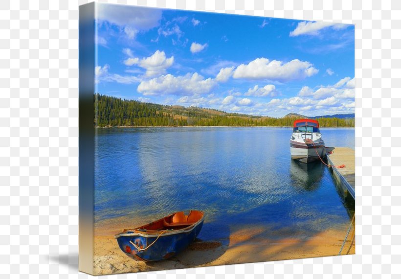 Boat Shore Water Resources Painting Loch, PNG, 650x570px, Boat, Calm, Inlet, Lake, Landscape Download Free