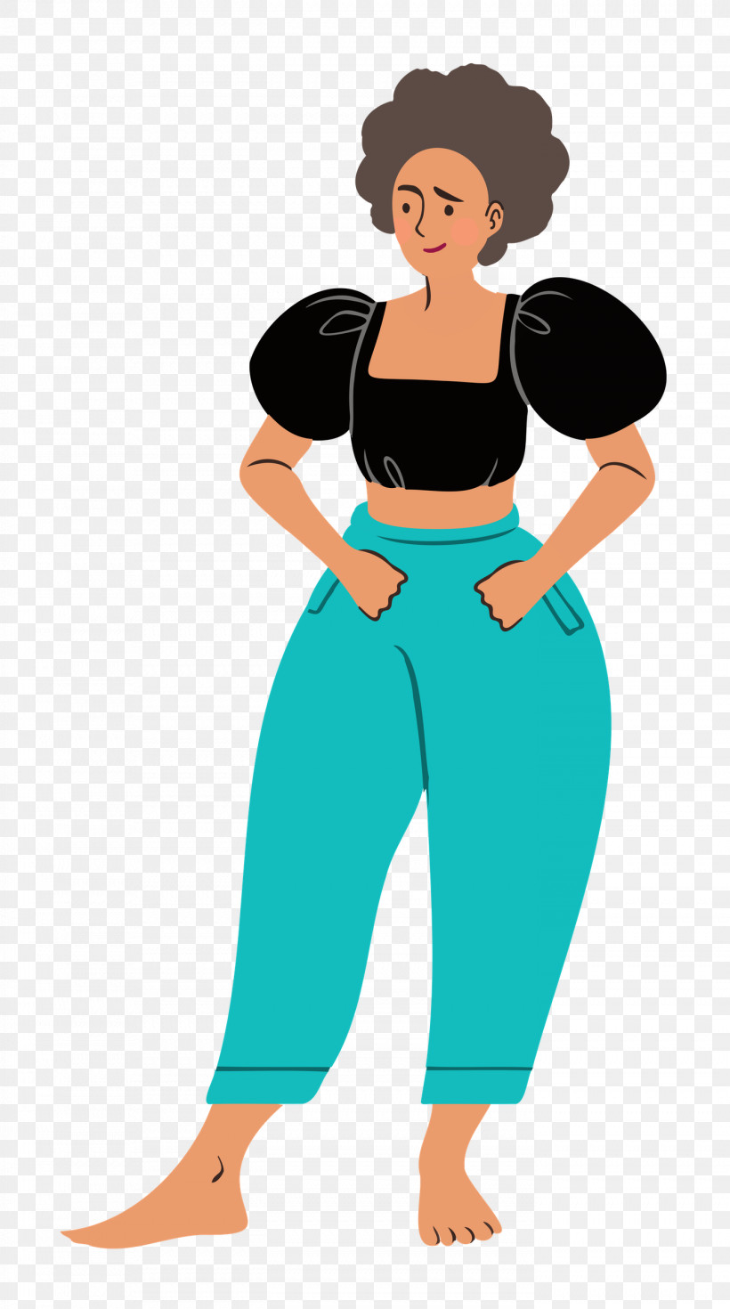 Standing Girl Woman, PNG, 1394x2500px, Standing, Abdomen, Arm Cortexm, Cartoon, Character Download Free