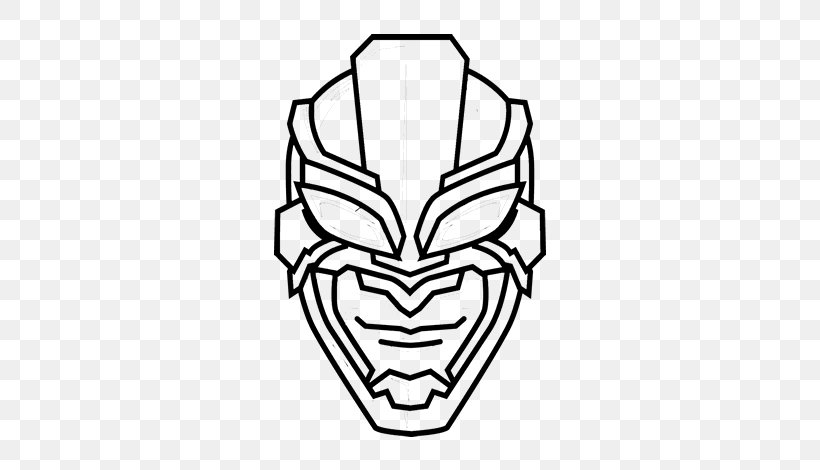 Superhero Drawing Mask Black Panther, PNG, 600x470px, Superhero, Avengers, Black And White, Black Panther, Character Download Free