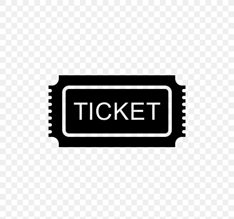 Ticket Cinema, PNG, 768x768px, Ticket, Airline Ticket, Area, Black, Brand Download Free