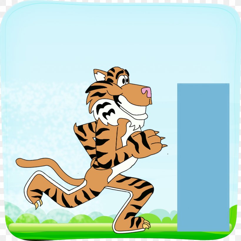 Tiger Big Cat Wildlife Clip Art, PNG, 1024x1024px, Tiger, Animal Figure, Big Cat, Big Cats, Carnivoran Download Free