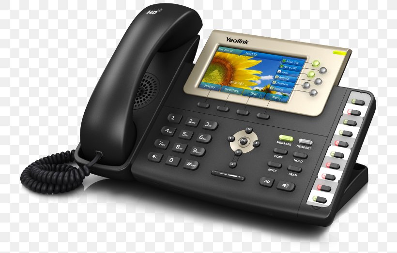 Yealink SIP-T29G Gigabit VoIP Phone Session Initiation Protocol Yealink W52H Telephone, PNG, 750x523px, Voip Phone, Backlight, Business Telephone System, Communication, Corded Phone Download Free
