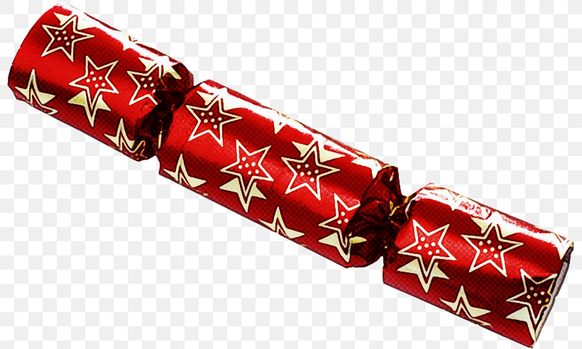 Christmas Cracker, PNG, 800x492px, Red, Candy, Christmas Cracker, Confectionery, Food Download Free