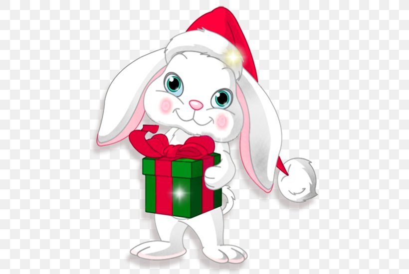 Christmas Gift Santa Claus Rabbit Clip Art, PNG, 470x550px, Christmas, Can Stock Photo, Cartoon, Christmas Bunny, Christmas Decoration Download Free