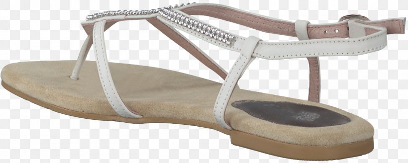 Sandal Shoe White Leather Beige, PNG, 1500x601px, Sandal, Beige, Footwear, Industrial Design, Leather Download Free