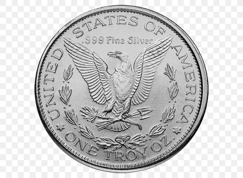 Silver Coin Bullion Coin, PNG, 600x600px, Silver Coin, American Silver Eagle, Apmex, Bullion, Bullion Coin Download Free
