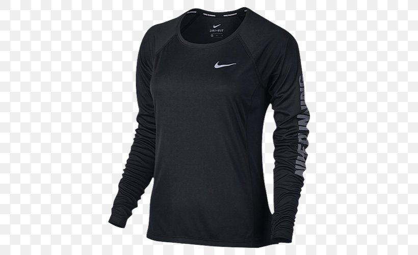T-shirt Nike Dri-FIT Clothing, PNG, 500x500px, Tshirt, Active Shirt, Adidas, Black, Clothing Download Free