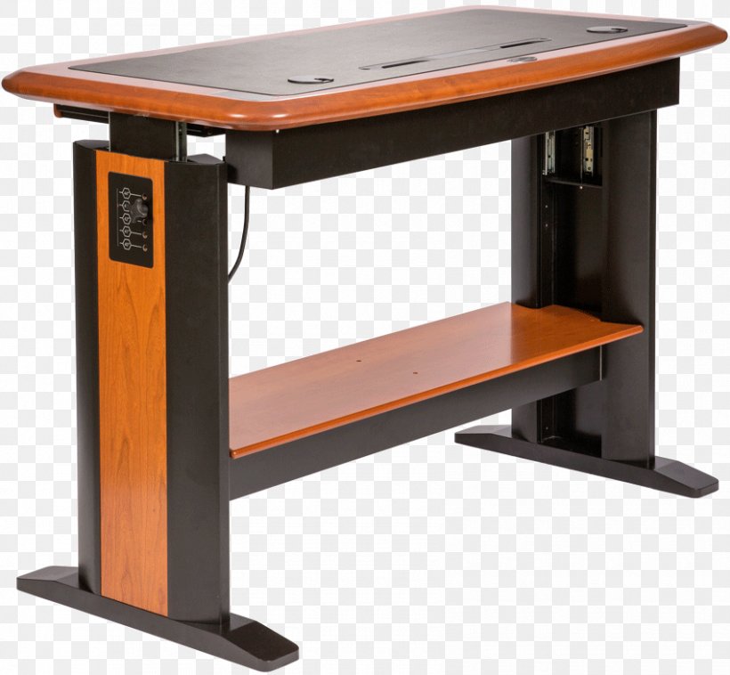 Standing Desk Computer Desk Sit-stand Desk, PNG, 850x786px, Standing Desk, Computer, Computer Desk, Desk, Furniture Download Free
