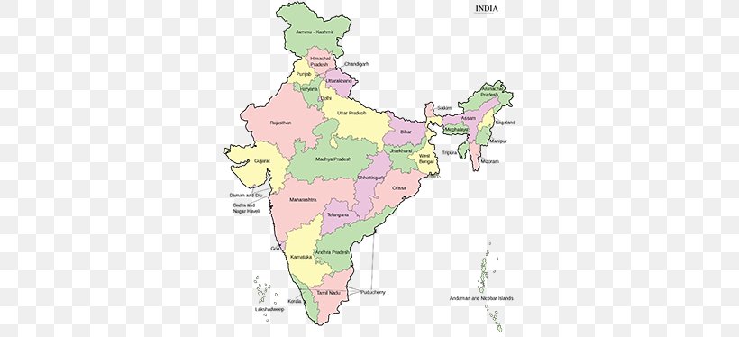 States And Territories Of India Blank Map Union Territory, PNG, 555x374px, States And Territories Of India, Area, Blank Map, City Map, Equirectangular Projection Download Free