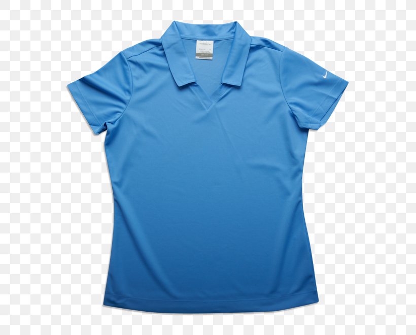 T-shirt Sleeve Polo Shirt Dri-FIT Nike, PNG, 600x660px, Tshirt, Active Shirt, Blue, Button, Cobalt Blue Download Free