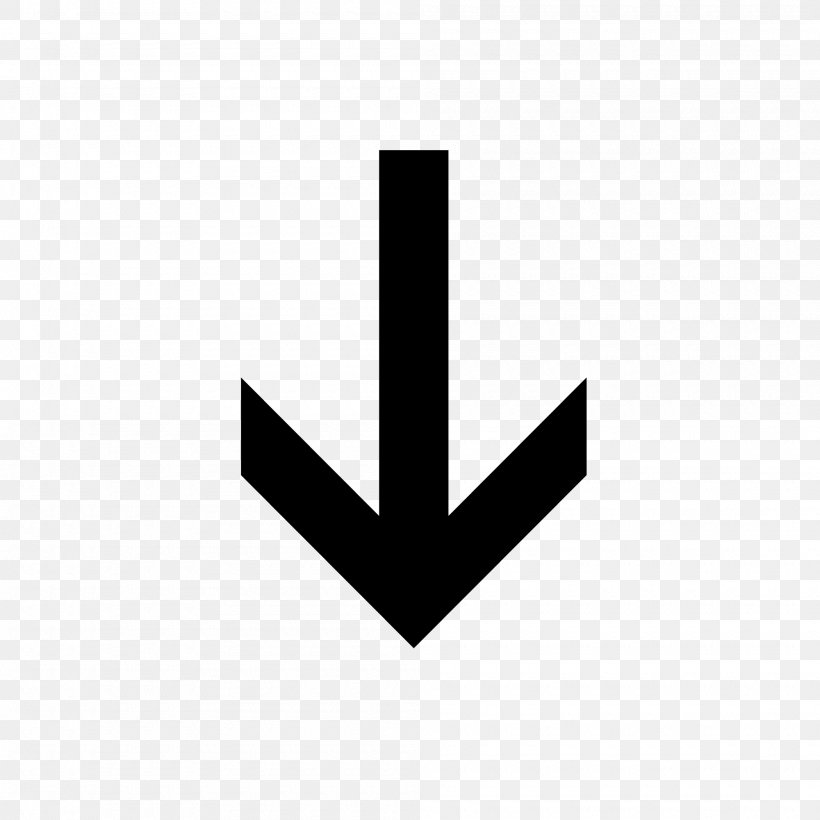 Arrow Sign Symbol Orientation, PNG, 2000x2000px, Sign, Arah, Artikel, Black And White, Brand Download Free