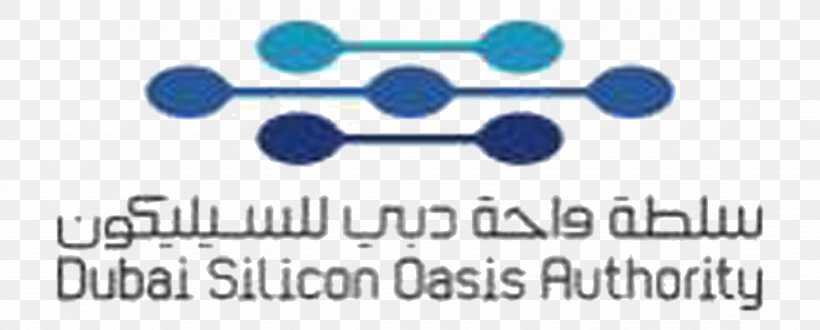Dubai Silicon Oasis Authority Free-trade Zone Free Economic Zone Government Of Dubai Business, PNG, 4088x1646px, Freetrade Zone, Area, Blue, Brand, Building Download Free